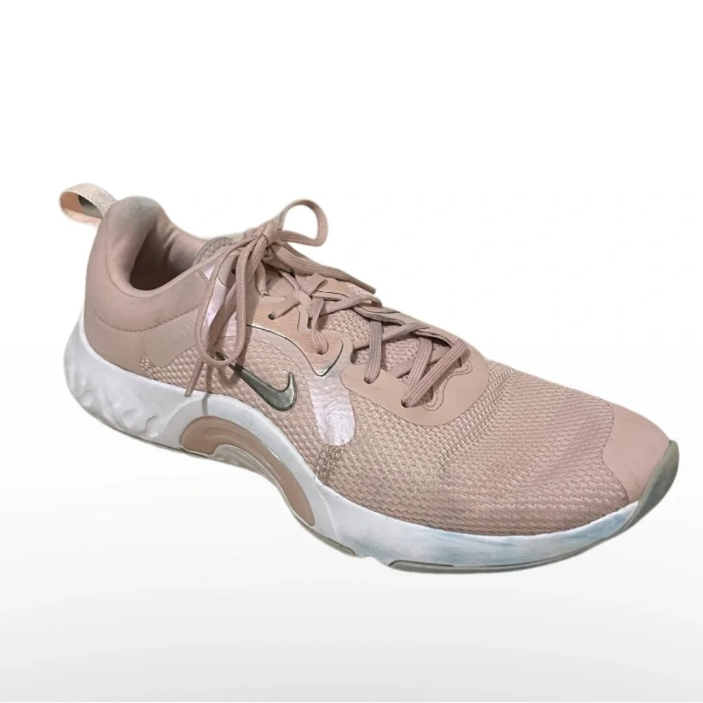 Nike Renew In Season Cross Trainer Rose Pink Metallic Pewter Silver Women Size 8